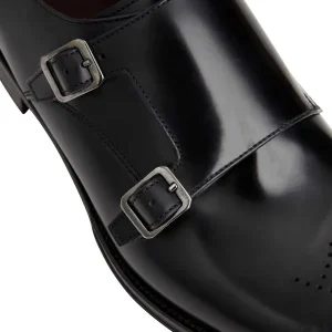 Bruno Magli Loafers & Slip-Ons^Alfeo Double Monk Strap-Black Black Leather