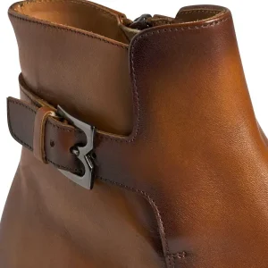 Bruno Magli Dress Shoes^Angiolini Leather Dress Boot Cognac
