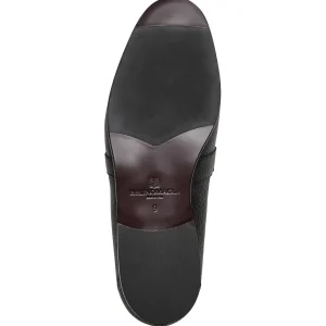 Bruno Magli Loafers & Slip-Ons^Arlo Slip On Side Bit Loafer Black Leather