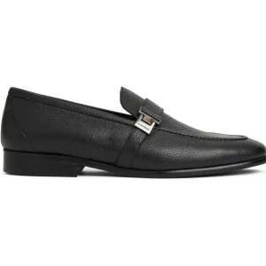 Bruno Magli Loafers & Slip-Ons^Arlo Slip On Side Bit Loafer Black Leather