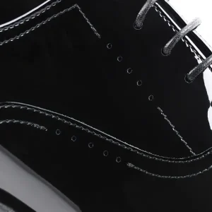 Bruno Magli Lace-Ups & Oxfords^Arno Sera Plain-Toe Balmoral Oxford Patent Black