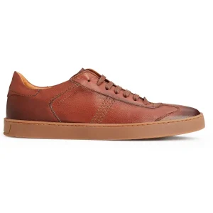 Bruno Magli Sneakers^Bono Leather Lace-Up Sneaker-Cognac Cognac Leather