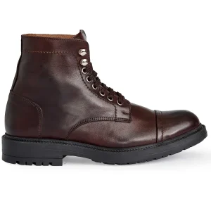 Bruno Magli Boots^Costanzo Lace-Up Boot-Brown Dark Brown Leather