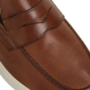 Bruno Magli Loafers & Slip-Ons^Ettore Slip On Loafer Leather Cognac