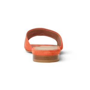 Bruno Magli Flats & Loafers^Fabia Single Banded Slide Orange Suede