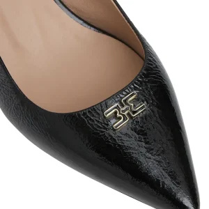 Bruno Magli Pumps^Fiona Slingback Pump Black Crinkle Patent Black Patent Leather