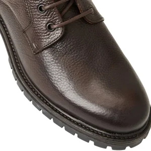 Bruno Magli Boots^Hunter Contemporary Lace Up Stretch Boot- Dark Brown
