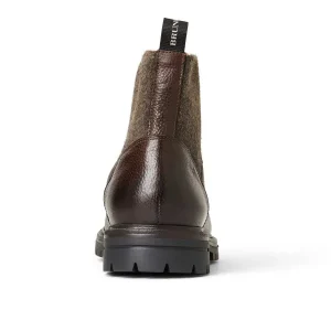 Bruno Magli Boots^Hunter Contemporary Lace Up Stretch Boot- Dark Brown