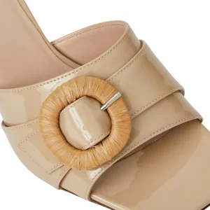 Bruno Magli Sandals & Slides^Page Single Band Sandal Beige Patent