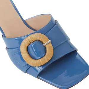 Bruno Magli Sandals & Slides^Page Single Band Sandal Blue Patent Blue Patent Leather