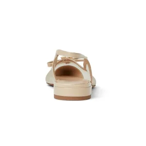 Bruno Magli Flats & Loafers^Pamina Slingback Flat Sand Patent Sand Patent Leather