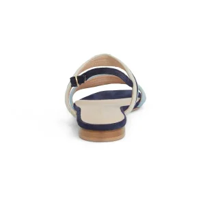 Bruno Magli Sandals & Slides^Portia Sandal Navy/Blue/Sand Suede Navy Suede