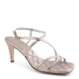Bruno Magli Sandals & Slides^Sandra Strappy Heel - Champagne Champagne (Metallic)